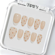 French with Brown Dots