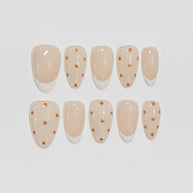 French with Brown Dots