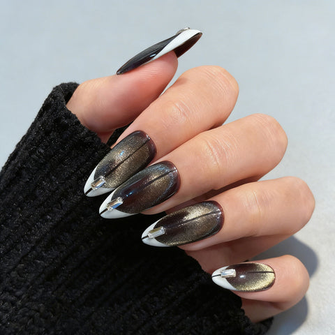 Ombre Burgundy to Gold