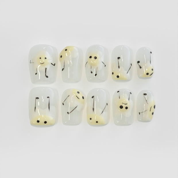 Playful Yellow Sprites