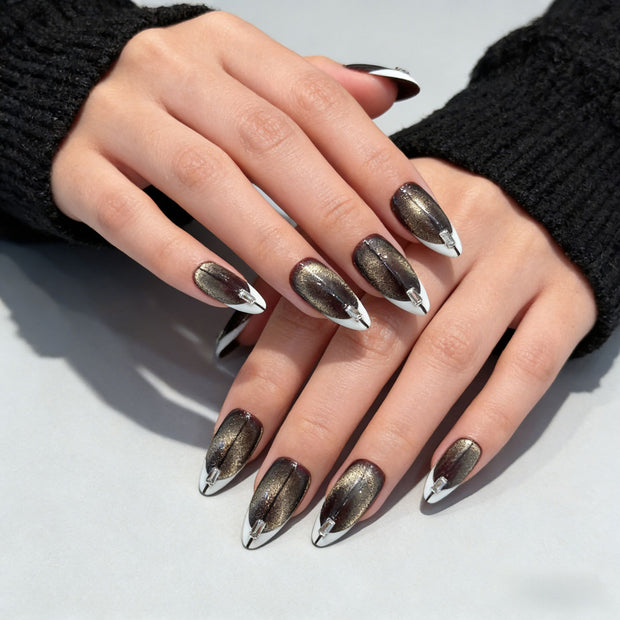 Ombre Burgundy to Gold