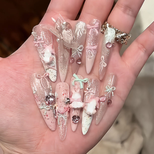 Bunny Isle Luxury Press-On Nails